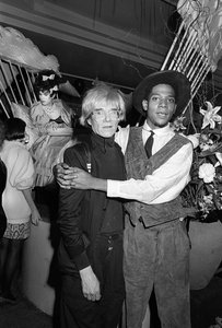 Jean-Michel Basquiat ve Andy Warhol, Alan, New York, 1984 by Unbekannt Unbekannt